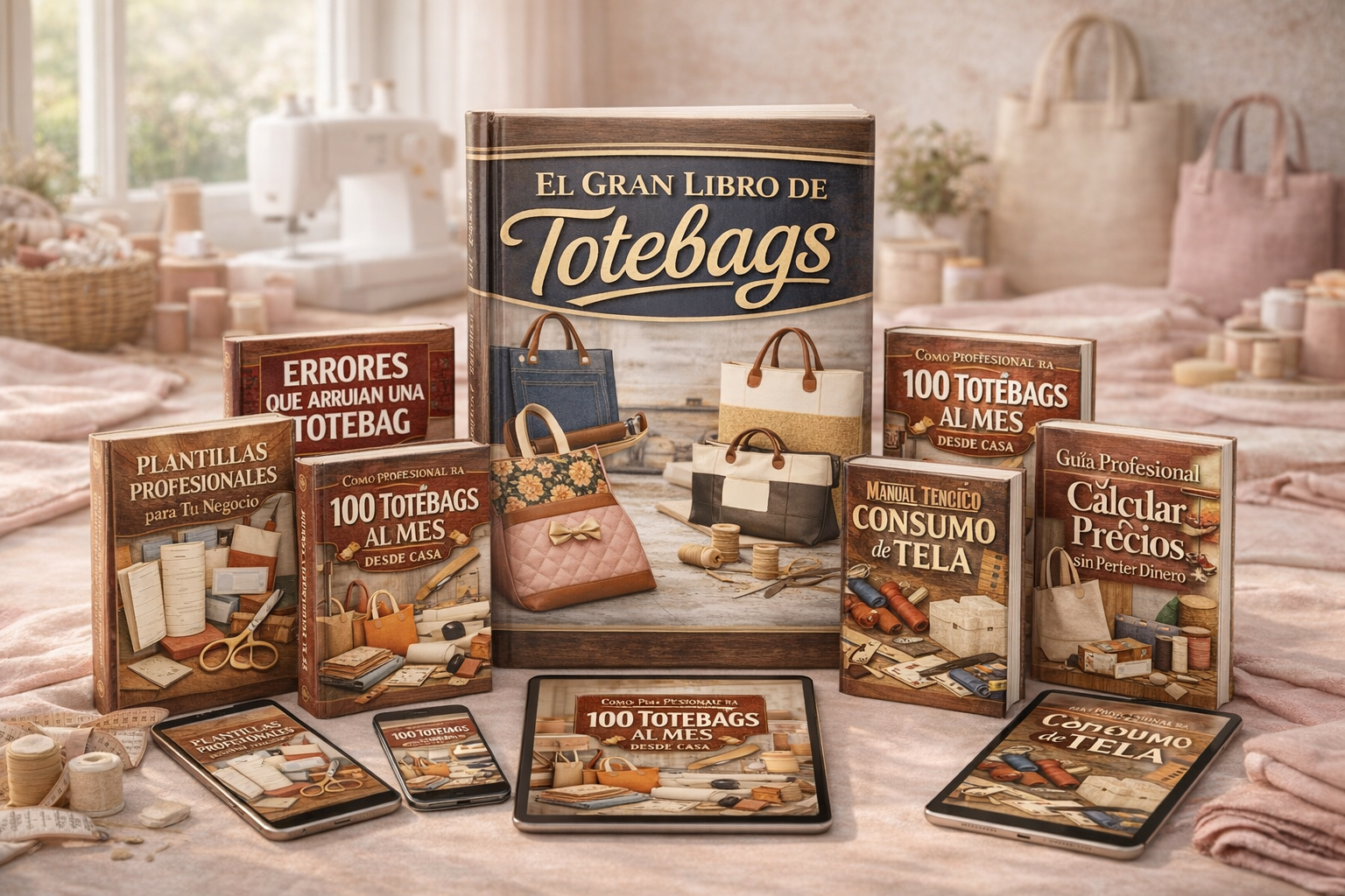 El Gran Libro de las Totebags + 6 Bonos